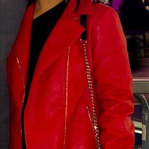 Red Leather Jacket